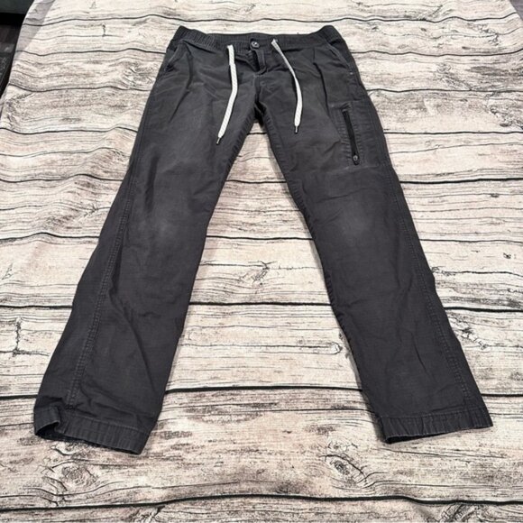 Vuori Charcoal Ripstop Pants Size ~Small - Picture 1 of 9